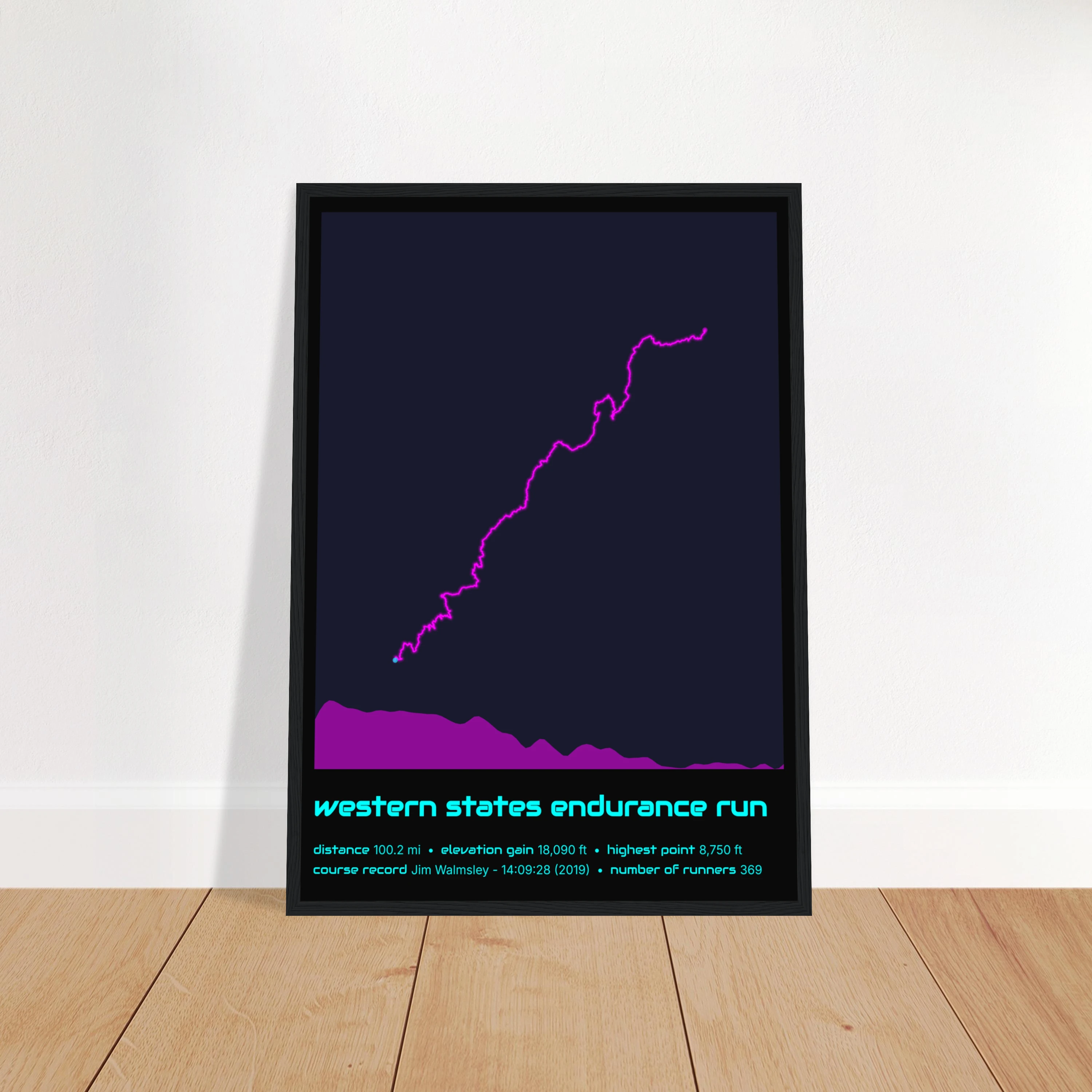 GPX wall art in living room